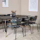 Spisegruppe Venture Home Disa med 6 Aris Stoler Polyester