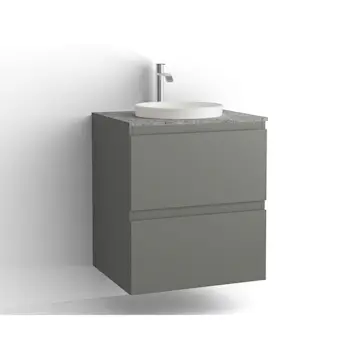Tvättställsskåp Vedum Flow 600x478 med 2 Lådor