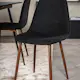 Spisegruppe Venture Home Silvia med Innleggsplate og 4 Pobbie Stoler