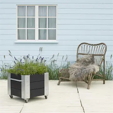 Blomsterkasse PLUS Cubic 46x50x45 cm