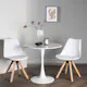 Spisegruppe Venture Home Hamden Ø80 cm med 2 stk Zeno Stoler
