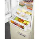 Kombinert Kjøleskap/Fryser Smeg FAB32LCR6 Creme 50's Style