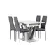 Spisegruppe Venture Home Disa med 4 Petra Stoler