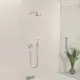 Badekarbatteri Hansgrohe Logis med 2 funksjoner for Innbygning