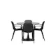 Spisegruppe Venture Home Glade Ø 100 cm med 4 Baltimore Stoler