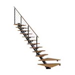 Plassbesparende Trapp Dolle Sydney Eik Oljet 1/4 Design