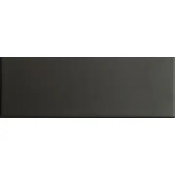 Flis Arredo Color Negro Sort Matt 10x30 cm