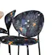 Spisegruppe Venture Home Ina med 4 Valor Stoler Polyester