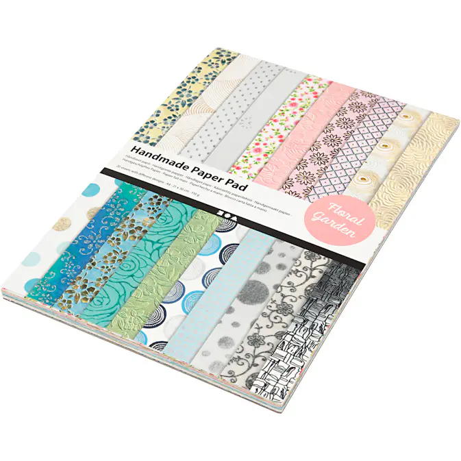 Håndlaget Creativ Company Papir A4 210x297 mm 20 Ark/Pk