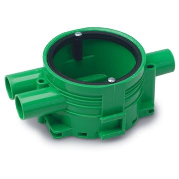 Apparatboks Bårebo ED-26 gul dobbeltgips