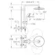 Takduschset Grohe Vitalio Start 250