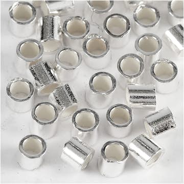 Wireklemmer Creativ Company Sterlingsølv 2 mm 50 stk/1 pk