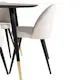 Spisegruppe Venture Home Disa med 4 Valentina Stoler Manchester