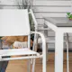 Spisegruppe Venture Home Aleyna 152/210 med 4 Siri Lenestoler