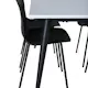 Spisegruppe Venture Home Jolie med 4 Ardi Stoler