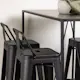 Spisegruppe Venture Home Brea med 4 Tempe Flat Stoler
