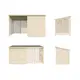 Redskapsbod Palmako Leif 3,0 + 2,9 m2