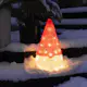 Dekorasjonsfigur Gnosjö Konstsmide Nisse Akryl 37cm LED