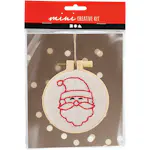 Brodering Creativ Company Mini DIY Kit Julenisse