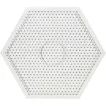Perleplate Creativ Company Transparent Str 15x15 cm 1 Stk
