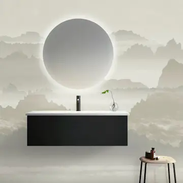 Våtrumsvägg Tarkett Aquarelle Misty Mountain Blue