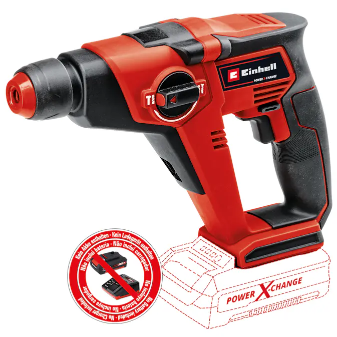 Borrhammare Einhell TE-HD 18/12 Solo