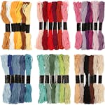 Broderigarn Creativ Company Harmoni Flere Farger Tykkelse 1 mm