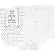 Evighetskalender Creativ Company Str 142x210 mm Hvit 1 stk/1 Pk