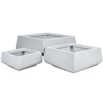 Krukke Lyfco Firkantet 3-pk