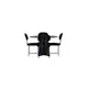 Spisegruppe Venture Home Bootcut Ø110 cm med 4 stk Stella Stoler