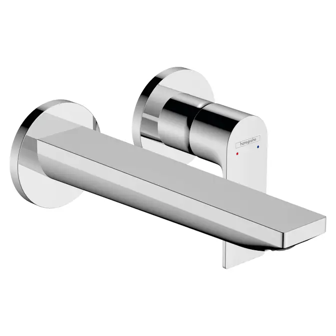 Servantbatteri Hansgrohe Rebris E 1-greps for Innbygging i Vegg med 20 cm Tut