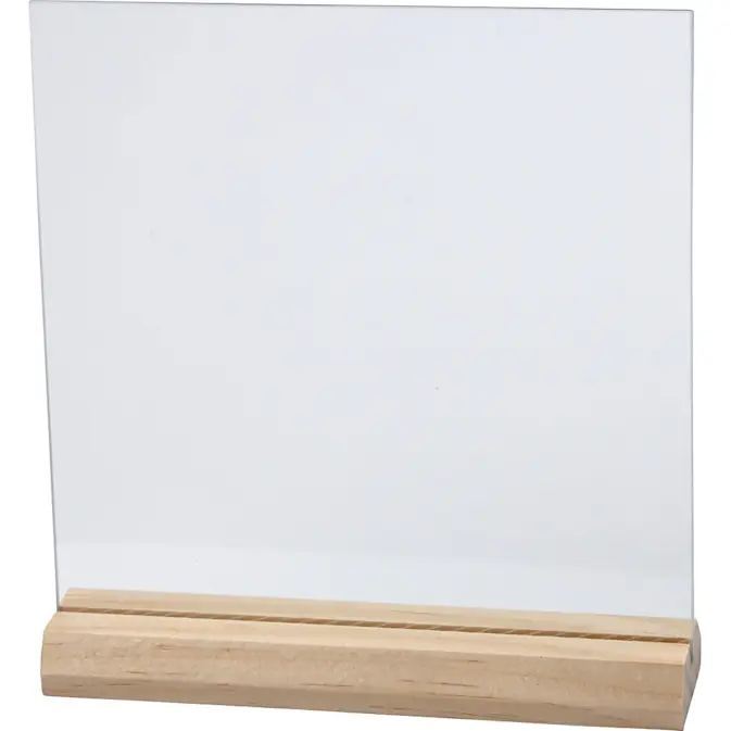 Glassplate Creativ Company med Trefot 10 Sett/1 Pk