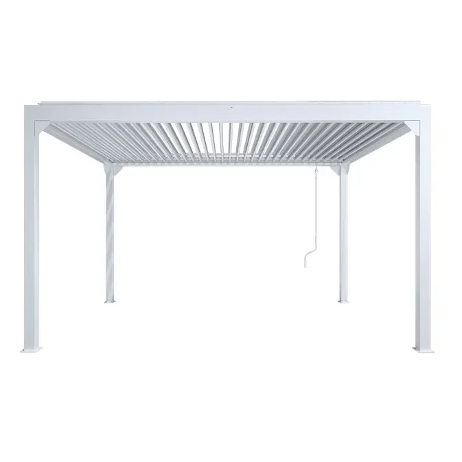 Pergola Metalcraft Åpningsbare Taklameller 3x3 m