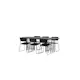 Spisegruppe furniture/fashion Stone med 6 Kenth Stoler