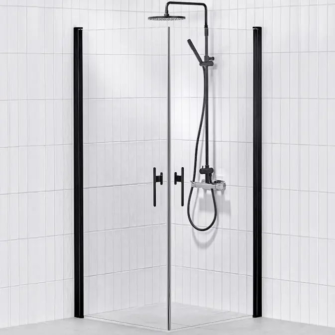 Duschhörn Alterna Lusso Rak Lackerad Profil