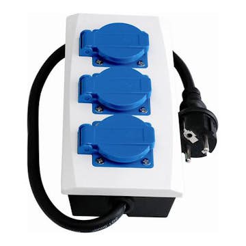 Forgrener Malmbergs 3-Veis IP44 med Jord