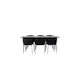 Spisegruppe Venture Home Astrid med 6 Selma Stoler