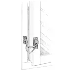 Sperreinnretning ASSA ABLOY Fix 84