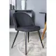 Spisegruppe Venture Home Plaza Ø100 cmmed 4st Velvet Spisestoler