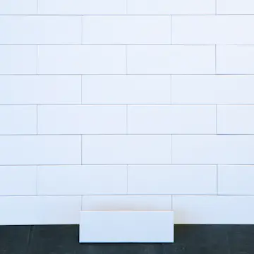 Flis Arredo Polar Hvit Matt 10x30 cm