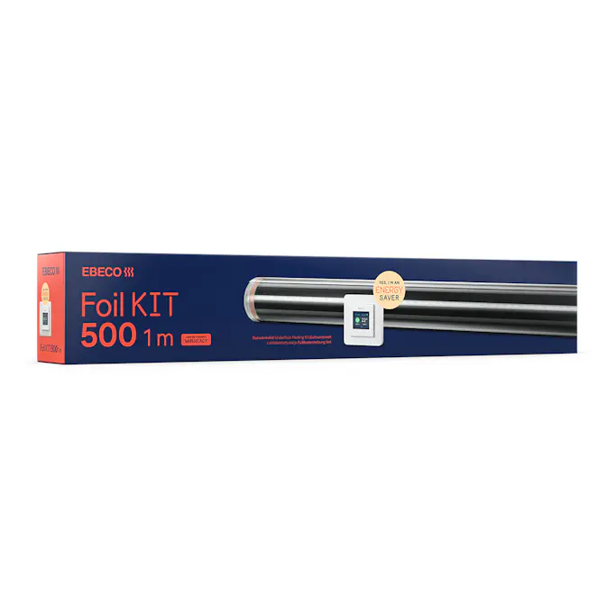 Golvvärmefolie Ebeco Foil Kit 500 för Trä- och Laminatgolv 1 m