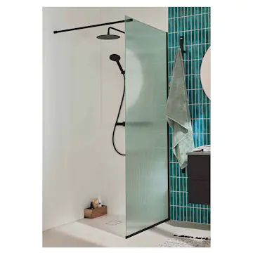 Dusjvegg Noro Frost 90 Riflet Glass