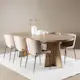 Spisegruppe Venture Home Bootcut 230 med 6 stk Modesto Stoler