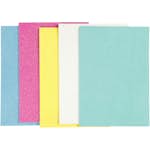 Mosgummi Creativ Company Ass Lyse Farger A5 148x210 mm 5 Ark/1 Pk Selvklebende