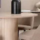 Spisegruppe Venture Home Bianca Rund med 4 Valentina Stitcthes Stoler Polyester