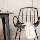 Spisegruppe Venture Home Tempe 80 cm med 2 Dyrön Stoler