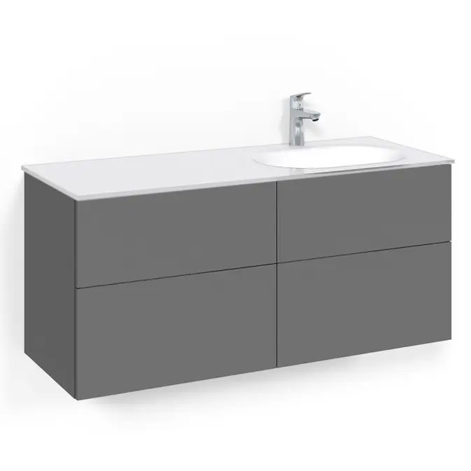 Servantskap Macro Design Crown Push Open med Glasservant