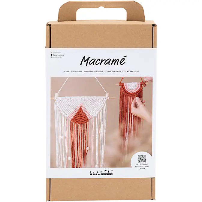 Veggdekorasjon Creativ Company DIY Kit Makramé