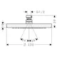 Hoveddusj Hansgrohe Croma 220