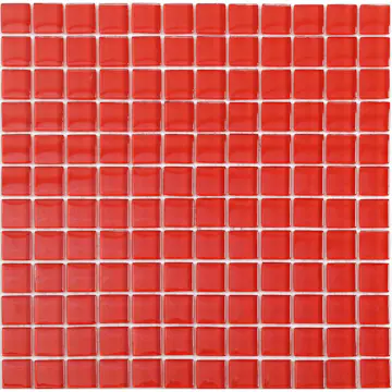Kristallmosaik Arredo Blank Röd 2,3x2,3 Röd cm